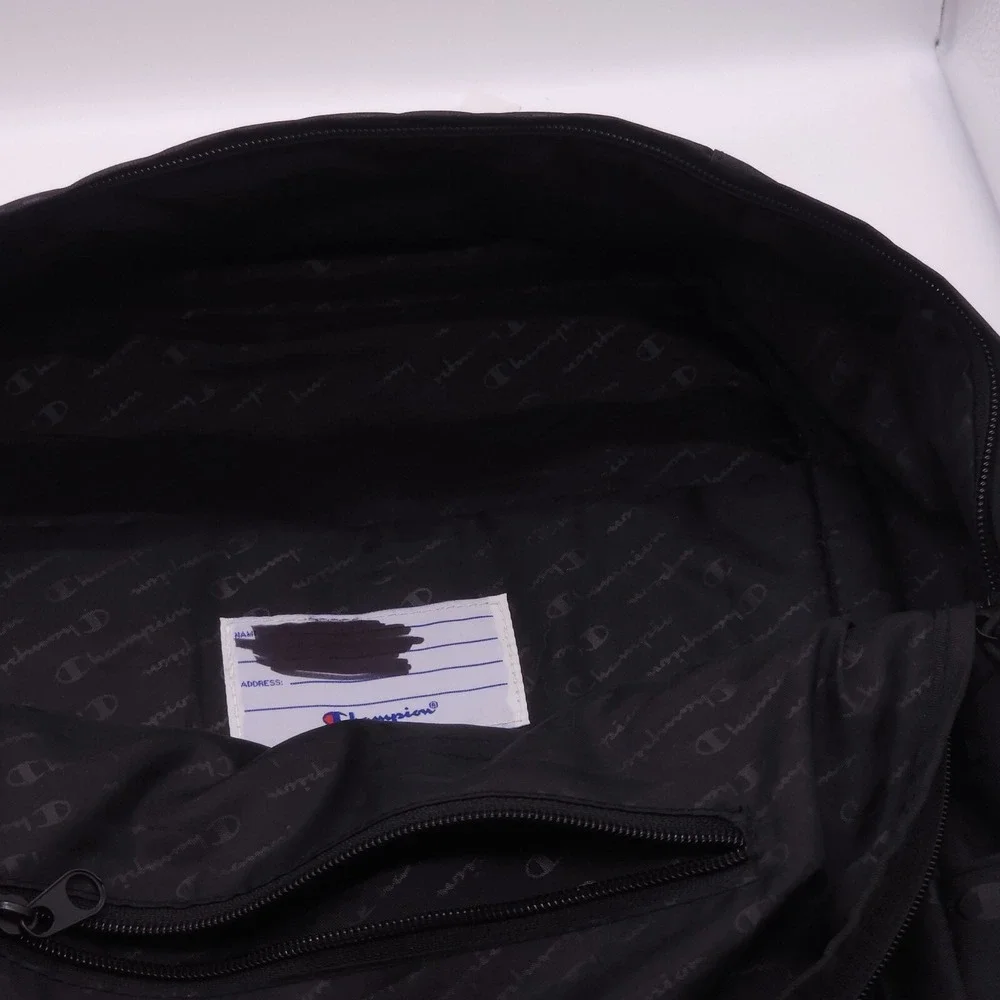 Adult Champion Mochila‎ Backpack - Black Standard Size Excellent Used Condition